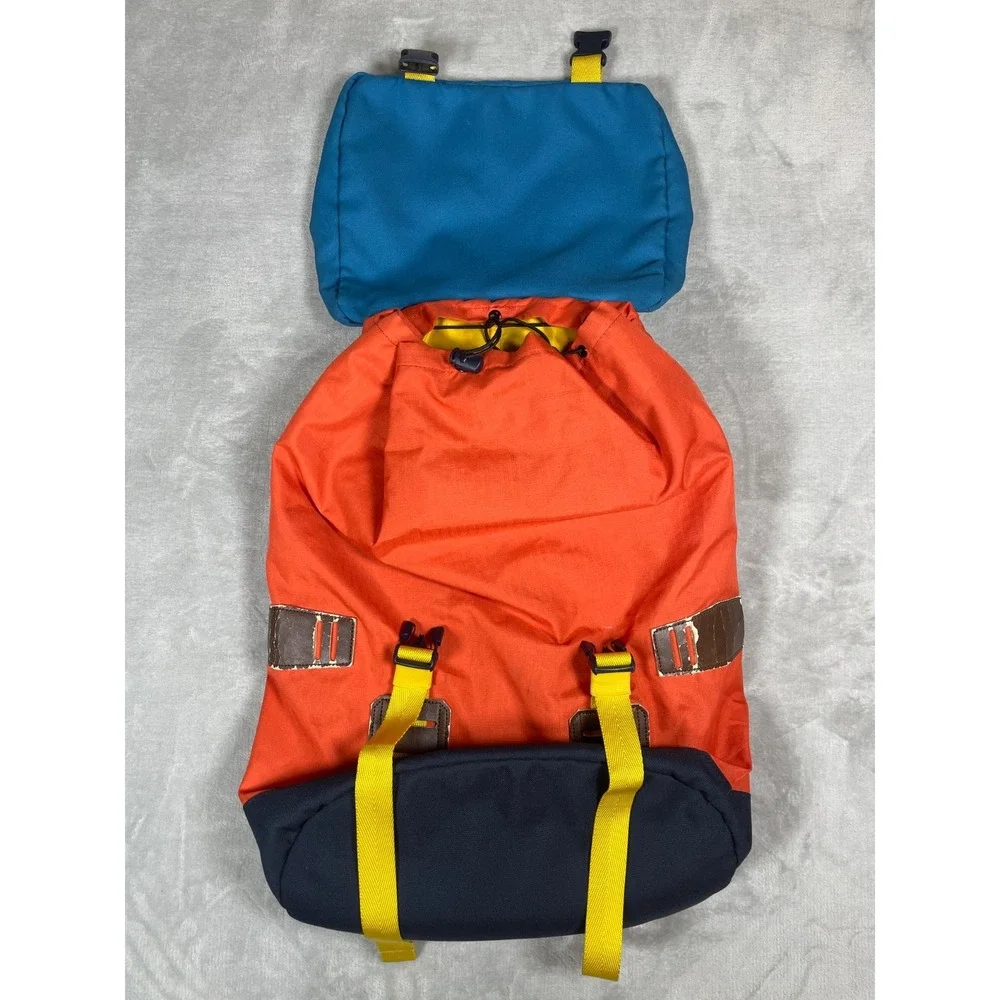 Burton Tinder Backpack 25L Orange Blue Yellow Rucksack Laptop Daypack Hiking